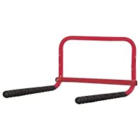 Mottez Soporte 2 Bicicletas Pared Ref. B053F- Rojo- 2 Bike